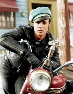 Leather Jacket Prints: THE WILD ONE, Marlon Brando, 1954