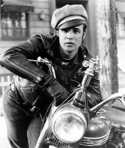Triumph Prints: THE WILD ONE, Marlon Brando, 1954, leather jacket