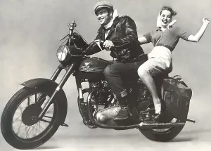 Triumph Prints: THE WILD ONE, Marlon Brando, Mary Murphy, 1954