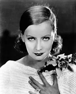 Corsage Prints: WILD ORCHIDS, Greta Garbo, portrait by Ruth Harriet Louise, 1929