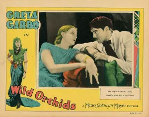Lovers Prints: WILD ORCHIDS, from left: Greta Garbo, Nils Asther, 1929