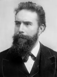 Physicists Prints: Wilhelm Roentgen (1845-1923), German physicist