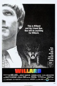 Bruce Prints: WILLARD, US poster art, Bruce Davidson, 1971