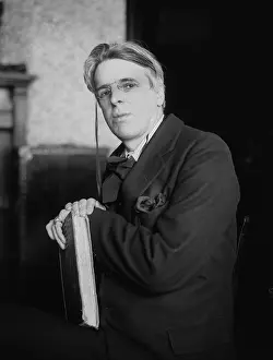 Bsloc1608 Prints: William Butler Yeats, Irish poet awarded the 1923 Nobel Prize in Literature (BSLOC_2016_8_146)