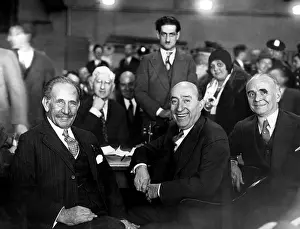 Producer Prints: William Fox (center right), founder of the Fox Film Corporation