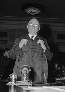 Lapels Prints: William Green (1873-1952), President of the American Federation of Labor (AFL)
