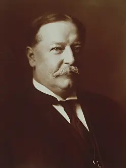 Cabinet Prints: William H. Taft, Secretary of War in Theodore Roosevelts cabinet
