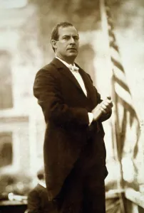 Images Dated 8th December 2008: William Jennings Bryan, Democratic party presidential candidate. Cabinet card, Oct 3, 1896