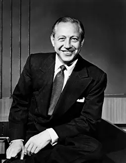 Executive Prints: WILLIAM S. PALEY, Founder of Columbia Broadcasting System, photo dated 04/15/50