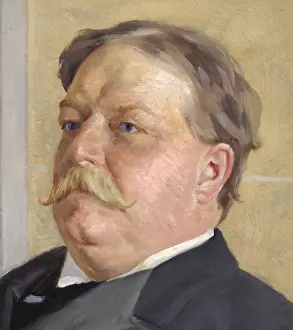 President Prints: William Taft, 26th President of the United States, held office for one term from 1909-1913