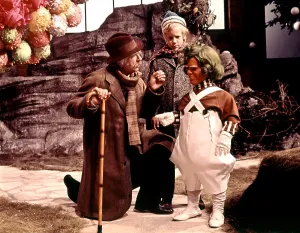 Albertson Prints: WILLY WONKA AND THE CHOCOLATE FACTORY, Jack Albertson, Peter Ostrum, 1971