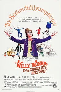 Gene Prints: WILLY WONKA AND THE CHOCOLATE FACTORY, US poster art, Gene Wilder, 1971