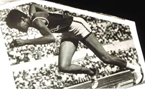 Olympics Prints: Wilma Rudolph, Winner of 3 Gold Medals at the Rome Olympics
