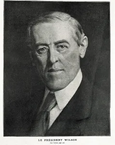 Nobel Prints: Wilson, Woodrow (1856-1924). US President (1913-1921)