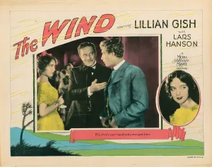 Morrauc 1imgs Prints: THE WIND, lobbycard, from left: Lillian Gish