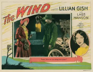 Morrauc 1imgs Prints: THE WIND, lobbycard, Lillian Gish