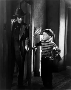 Little Boy Prints: THE WINDOW, from left, Arthur Kennedy, Bobby Driscoll, 1949