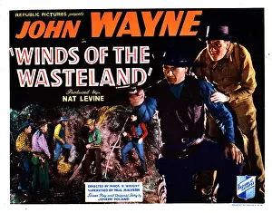 Wayne Prints: WINDS OF THE WASTELAND, from left, John Wayne, Lew Kelly, 1936