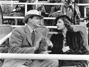Maclane Prints: WINE, WOMEN AND HORSES, from left: Barton MacLane, Ann Sheridan, 1937