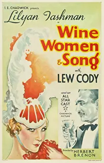 Lilyan Prints: WINE, WOMEN AND SONG, from left: Lilyan Tashman, Lew Cody, 1933