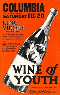Drawing Prints: WINE OF YOUTH, inside the wine bottle, from left: William Haines, Eleanor Boardman, 1924