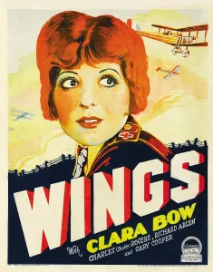 Airplane Prints: WINGS, Clara Bow, 1927