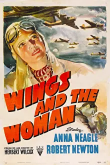 Neagle Prints: WINGS AND THE WOMAN (aka THEY FLEW ALONE), top left: Anna Neagle, 1942