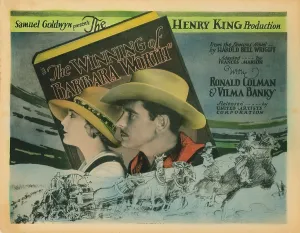 Title Card Prints: THE WINNING OF BARBARA WORTH, title card, from left: Vilma Banky, Ronald Colman, 1926