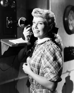 Talking On Phone Prints: THE WINNING TEAM, Doris Day, 1952