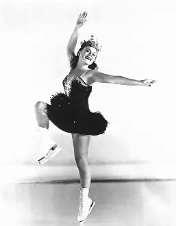 Henie Prints: WINTERTIME, Sonja Henie, 1943, TM & Copyright 20th Century Fox Film Corp