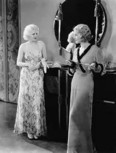 Art Deco Prints: THREE WISE GIRLS, from left, Jean Harlow, Mae Clarke, 1932