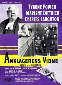 Judge Prints: WITNESS FOR THE PROSECUTION, (aka ANKLAGERENS VIDNE)