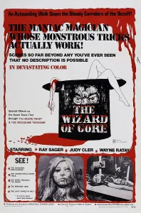 1970 Movies Prints: THE WIZARD OF GORE, US poster art, 1970