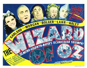 Frank Prints: THE WIZARD OF OZ, Judy Garland, Frank Morgan, Ray Bolger, Bert Lahr, Jack Haley, 1939