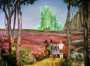 Dress Prints: THE WIZARD OF OZ, from left: Bert Lahr, Ray Bolger, Judy Garland, Jack Haley, 1939