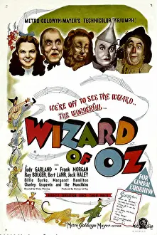 Frank Prints: THE WIZARD OF OZ, from left: Judy Garland