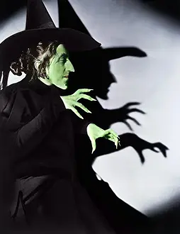 Movpor14 Prints: THE WIZARD OF OZ, Margaret Hamilton as The Wicked Witch of the West, 1939
