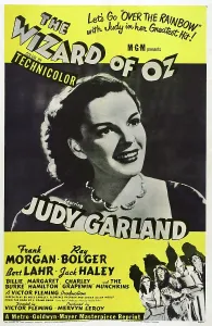 Family Prints: THE WIZARD OF OZ, US poster, Judy Garland (center)