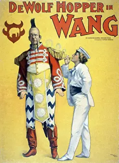 Siam Prints: De Wolf Hopper in WANG, a comic opera set in Thailand and based on a book by J