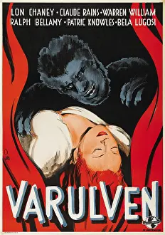 Evelyn Prints: THE WOLF MAN, (aka VARULVEN), Lon Chaney Jr. Evelyn Ankers, 1941