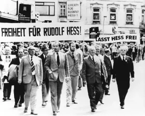 Wolf Prints: Wolf Ruediger Hess (hand in pocket)