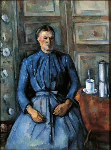 Apartment Prints: Woman with a Coffeepot, by Paul Czanne