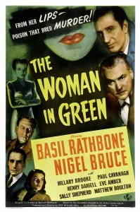 Bruce Prints: THE WOMAN IN GREEN, US poster art