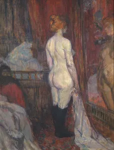 Torso Prints: Woman before a Mirror, by Henri de Toulouse-Lautrec