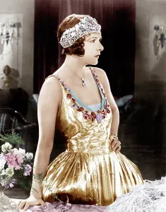 Gold Lame Prints: THE ONLY WOMAN, Norma Talmadge, 1924