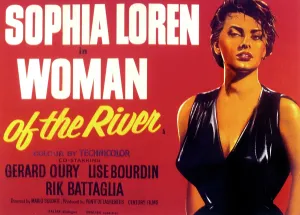 1955 Movies Prints: WOMAN OF THE RIVER, (aka LA DONNA DEL FIUME), Sophia Loren, 1955