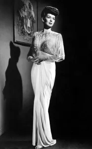 Movies Prints: WHAT A WOMAN!, Rosalind Russell wearing a Travis Banton gown, 1943