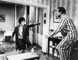 Maclaine Prints: WOMAN TIMES SEVEN, from left: Shirley MacLaine, Rossano Brazzi, 1967