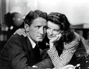 WOMAN OF THE YEAR, Spencer Tracy, Katharine Hepburn, 1942