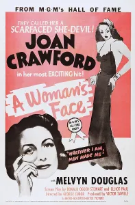 Images Dated 11th November 2013: A WOMAN'S FACE, Joan Crawford on poster art, 1941